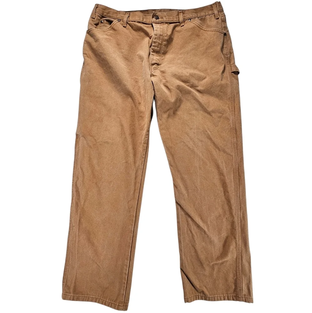 Dickies men's Canvas Workwear Carpenter Pants Size 38×30